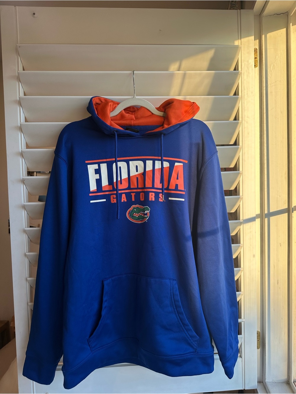 Colosseum Blue & Orange Florida Gators Hoodie